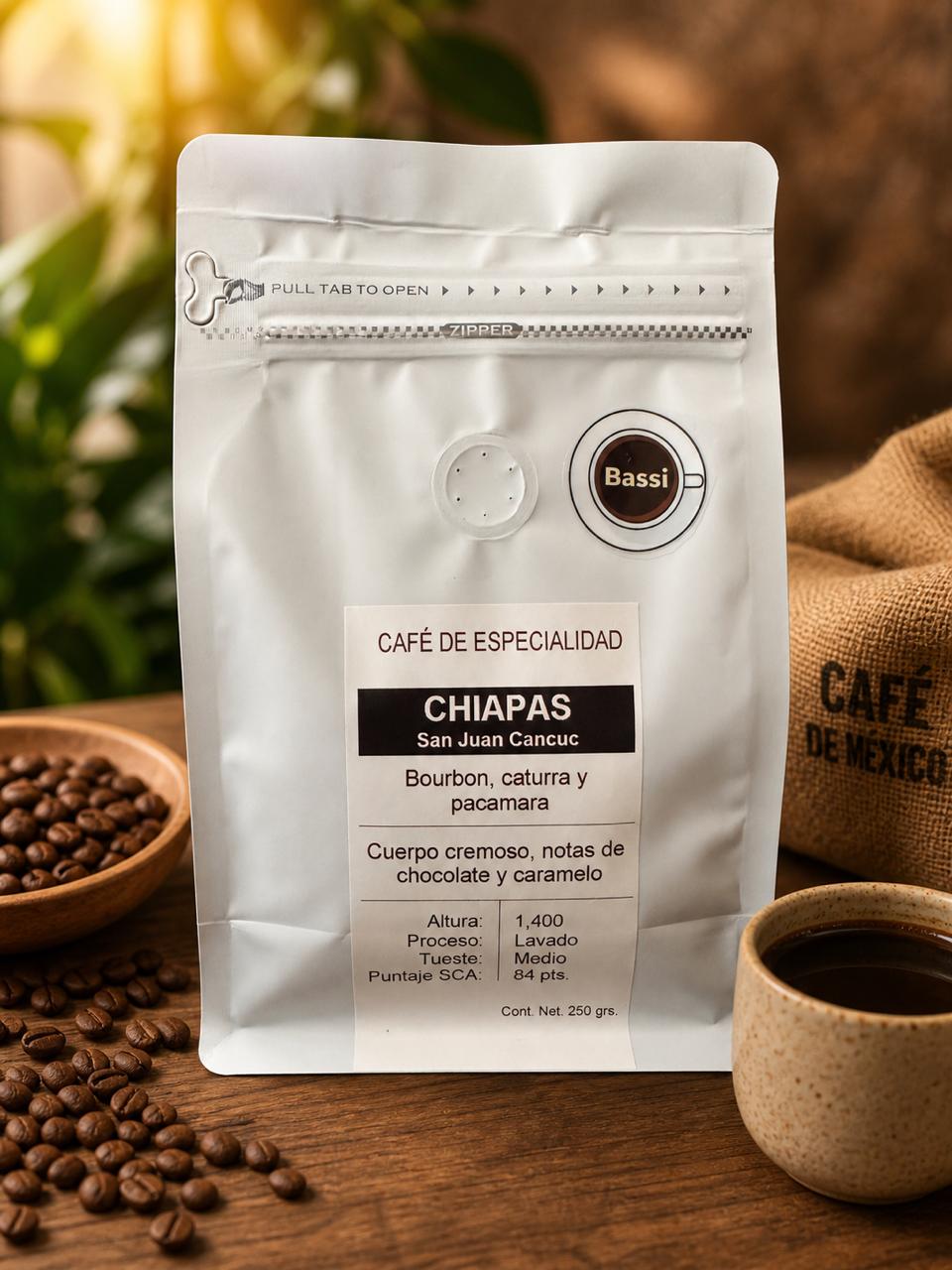 Café de especialidad | CHIAPAS | Bourbon, Caturra y Pacamara